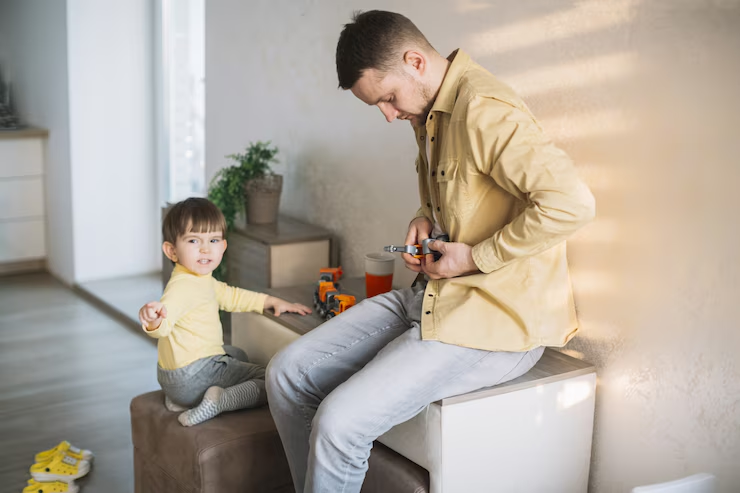 son and father